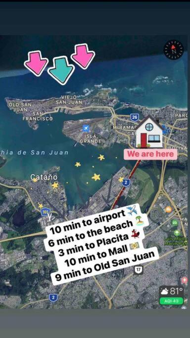 3 Bd By Airport El Yunque Walk To The Beach سان خوان المظهر الخارجي الصورة